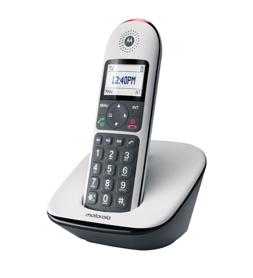 Telsiz Telefonlar MOTOROLA CD5001W SENIOR TELSİZ TELEFON BEYAZ Satın Al