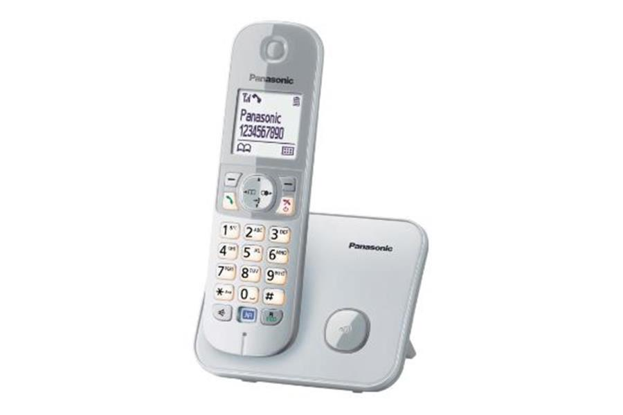 Telsiz ve Masaüstü Telefonlar Panasonic KX-TG6811 Gri Telsiz Dect Telefon Elektrik Kesintisinde Konuşabilme Satın Al