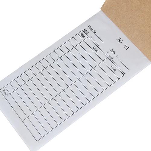 Ticari Defter ve Evraklar Dilman Adisyon Fişi 100 Yaprak Satın Al