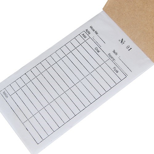 Ticari Defter ve Evraklar Dilman Adisyon Fişi 100 Yaprak Satın Al
