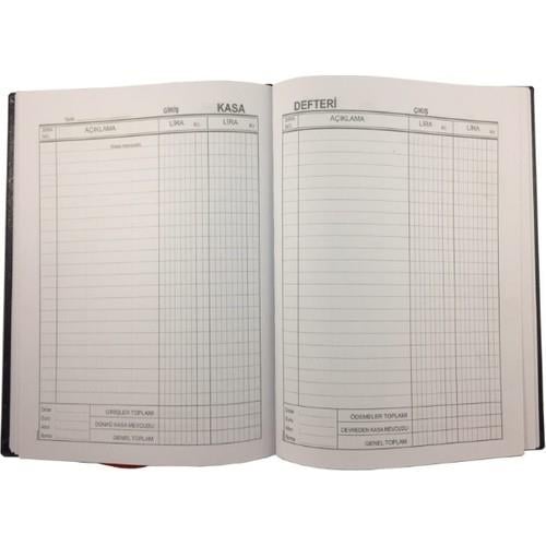 Ticari Defter ve Evraklar Dilman Kasa Defteri Ciltli 368 Yaprak 17 cm x 24 cm Satın Al