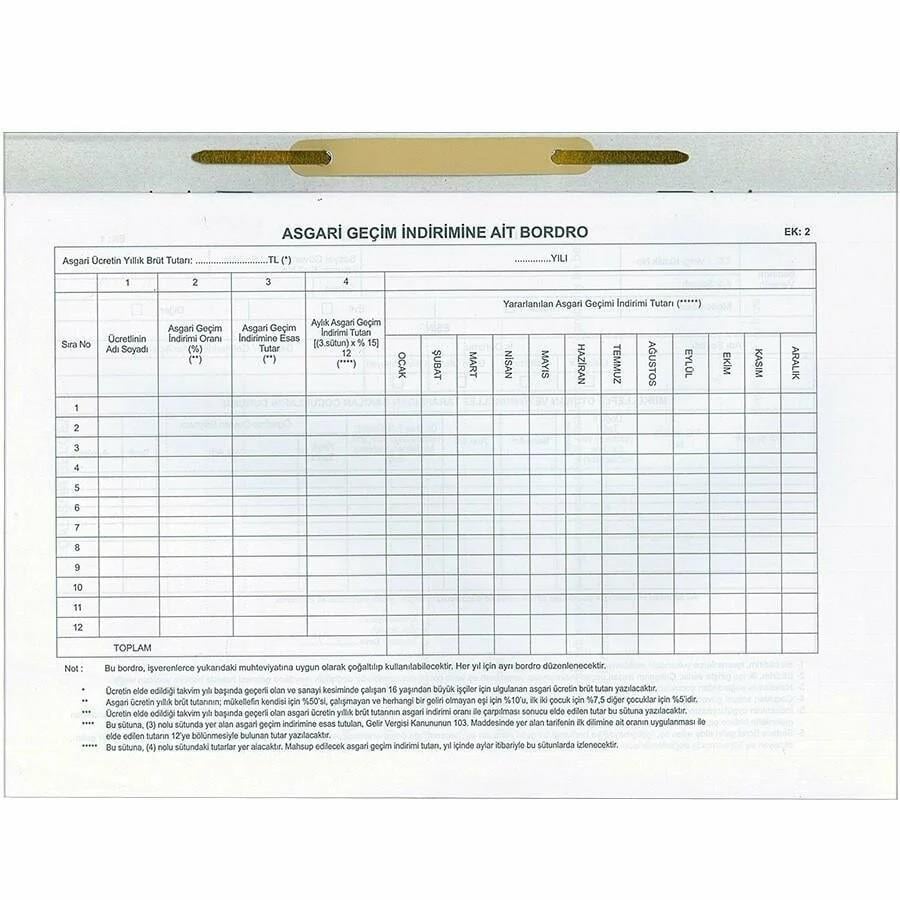 Ticari Defter ve Evraklar Dilman Personel Özlük Dosyası Satın Al