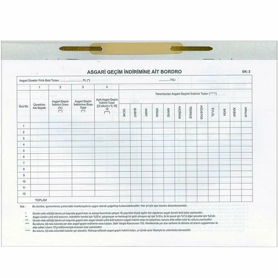 Ticari Defter ve Evraklar Dilman Personel Özlük Dosyası Satın Al
