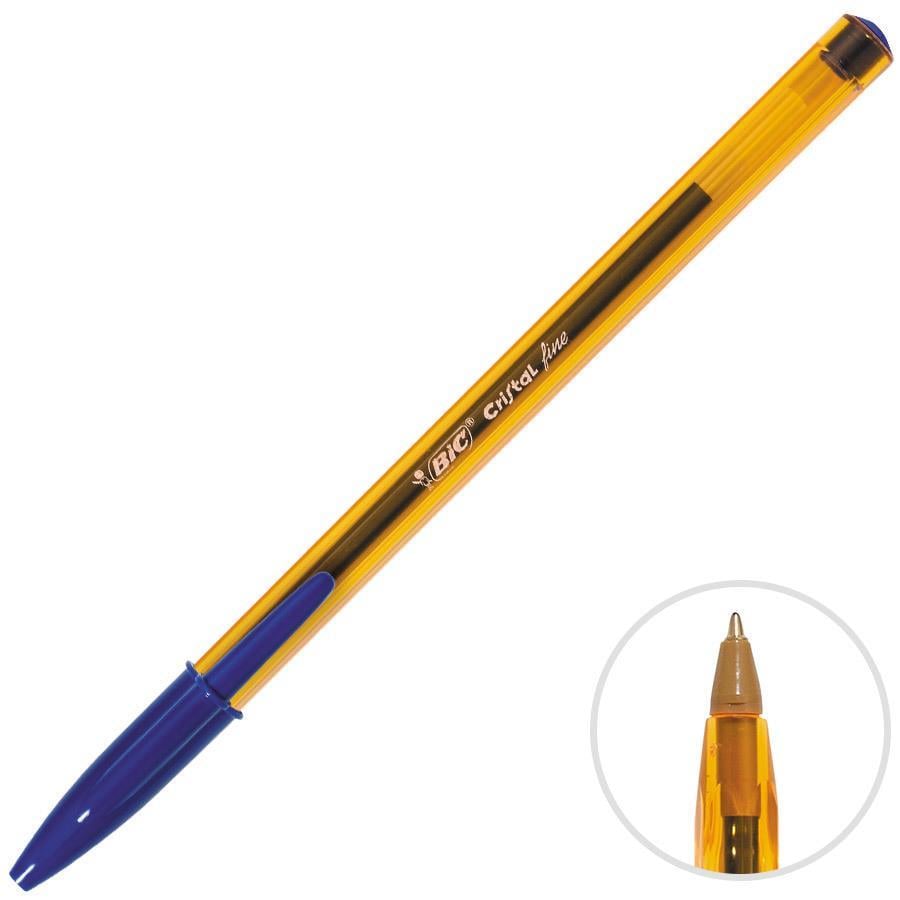 Tükenmez Kalemler Bic Cristal Fıne Tükenmez Kalem Mavi 50'li Paket Satın Al