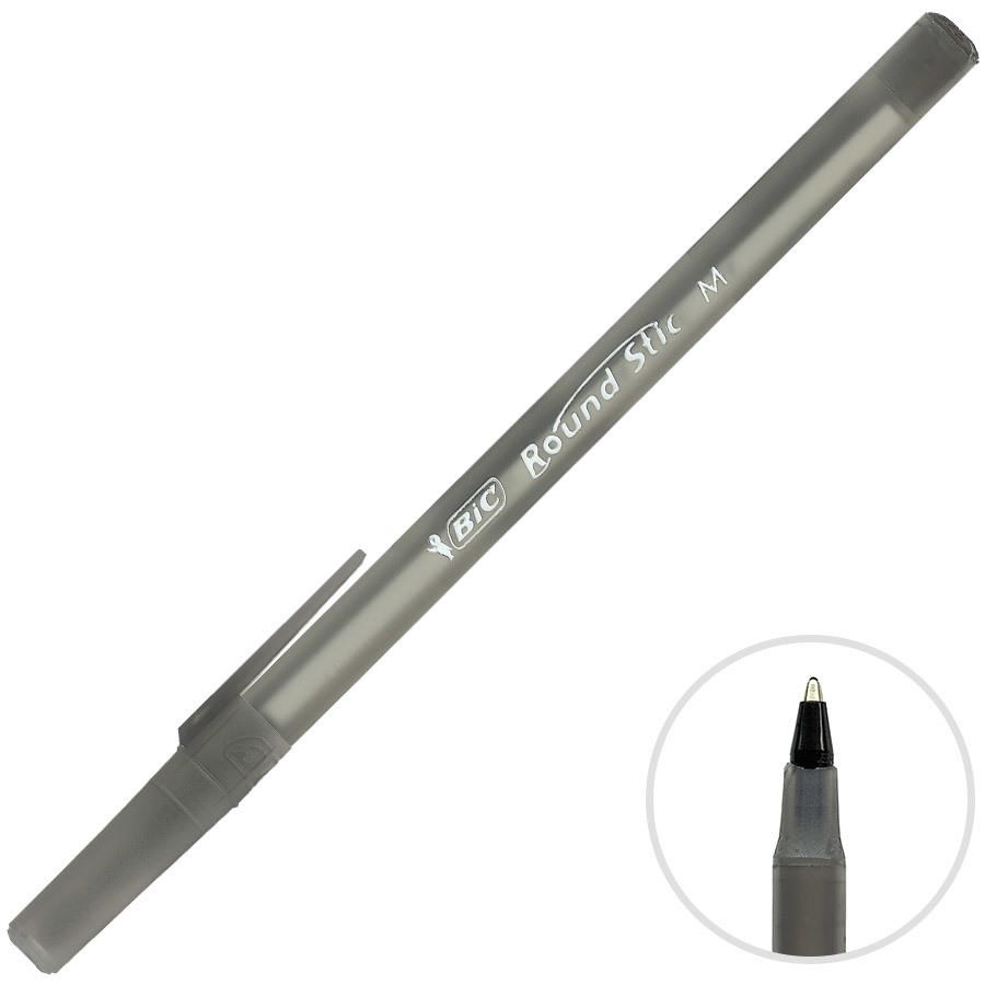 Tükenmez Kalemler Bic Round Stıc Tükenmez Kalem Siyah 60'lı Paket Satın Al