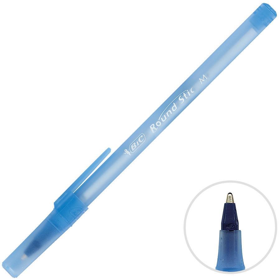 Tükenmez Kalemler Bic Round Stıc Tükenmez Kalem Mavi 60'lı Paket Satın Al