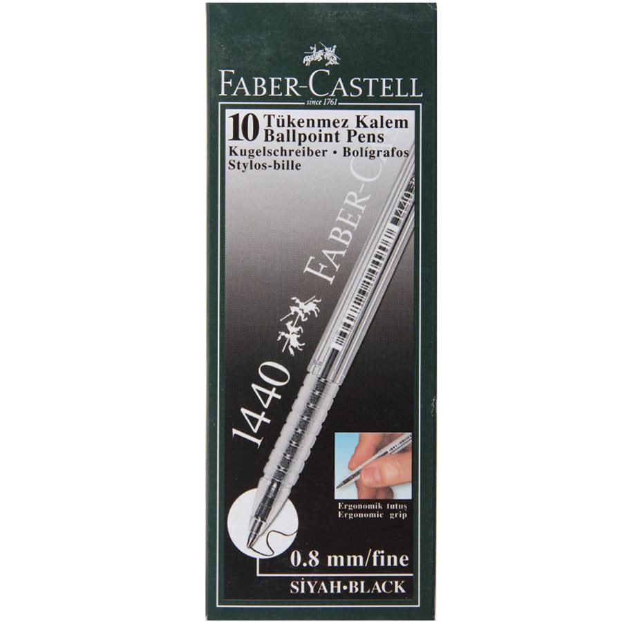 Tükenmez Kalemler Faber 1440 Tükenmez Kalem 0.8 mm Siyah 10'lu Paket Satın Al