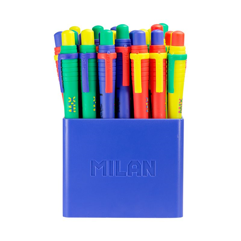 Tükenmez Kalemler MILAN 1765741140 SWAY MIX BASMALI TÜK KALEM 40LI Satın Al