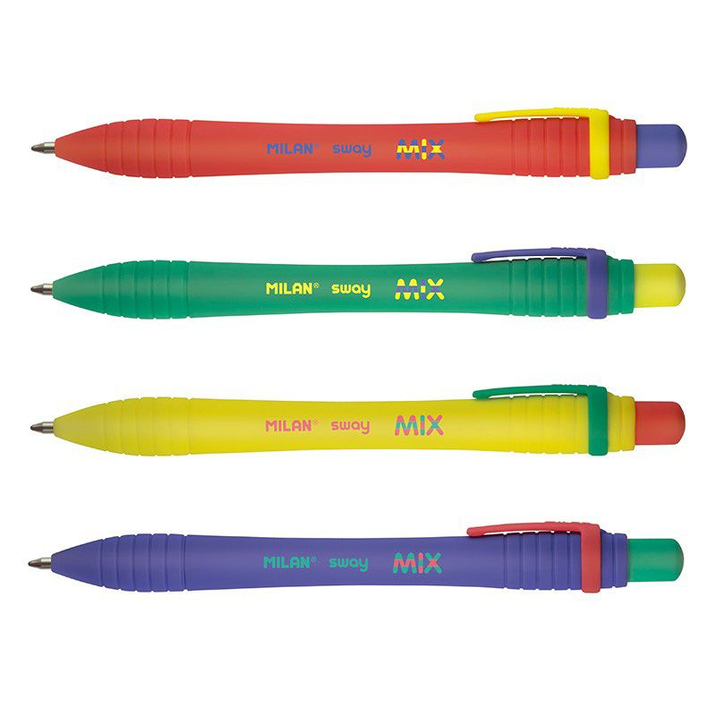 Tükenmez Kalemler MILAN 17657421140 SWAY MIX SOFT TÜKENMEZ KALEM - 40ADET Satın Al