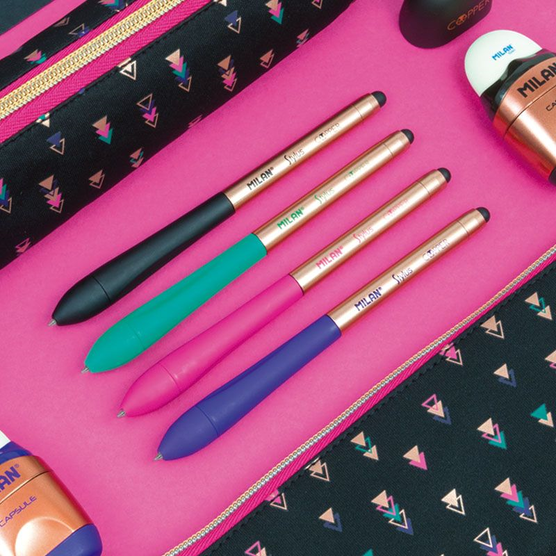 Tükenmez Kalemler MILAN 176593924 STYLUS COPPER TÜKENMEZ KALEM - 24ADET Satın Al