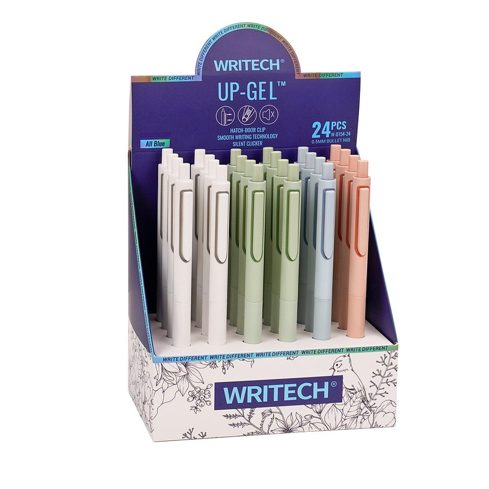 Tükenmez Kalemler WRITECH W-0154 UP 0,5MM MAVİ JEL KALEM - 24'LÜ SET Satın Al