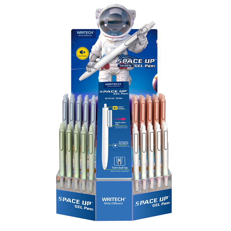 Tükenmez Kalemler WRITECH W-0154 UP 0,5MM MAVİ JEL KALEM - 70'Lİ STAND Satın Al