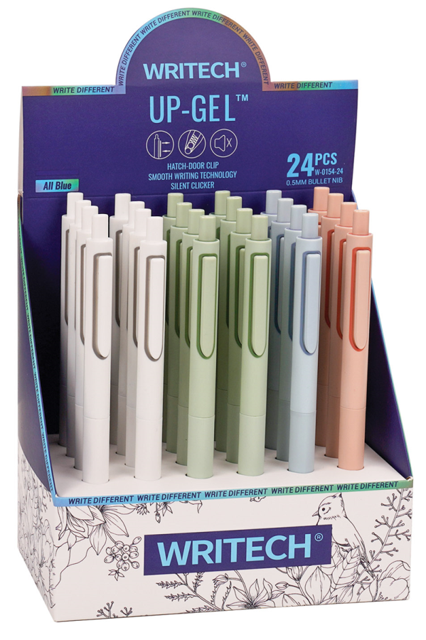 Tükenmez Kalemler WRITECH W-0154 UP 0,5MM MAVİ JEL KALEM - 24'LÜ SET Satın Al