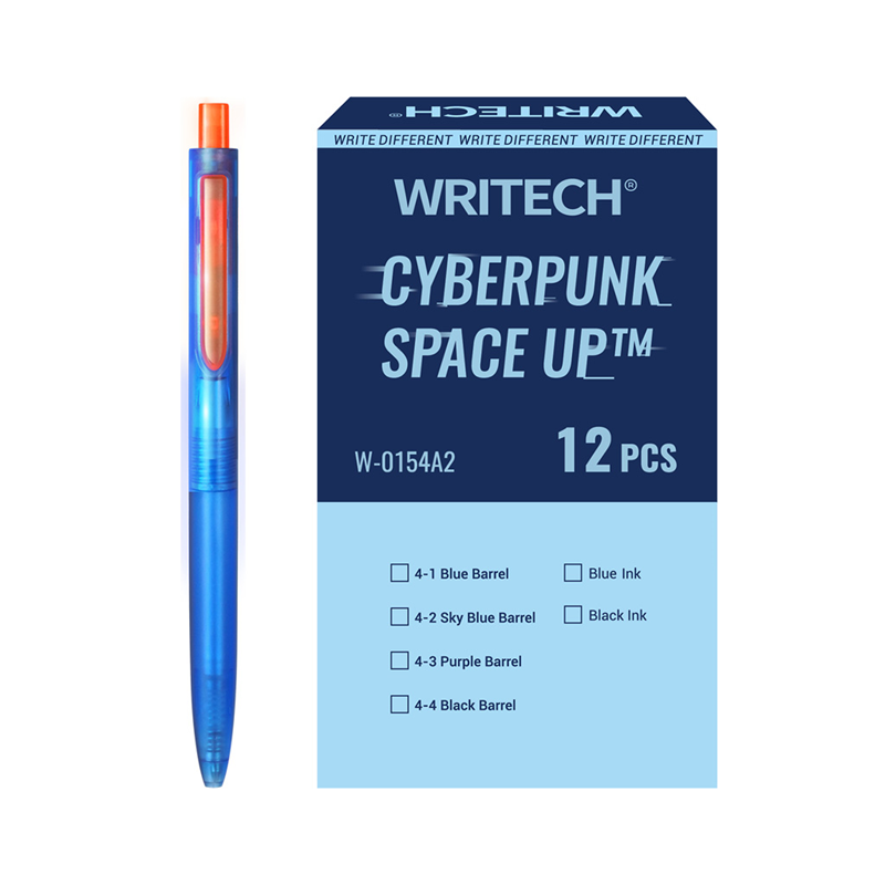 Tükenmez Kalemler WRITECH W-0154A2 0,5MM CYBER SPACE MAVİ GÖVDE MAVİ JEL KALEM - 12'Lİ KUTU Satın Al