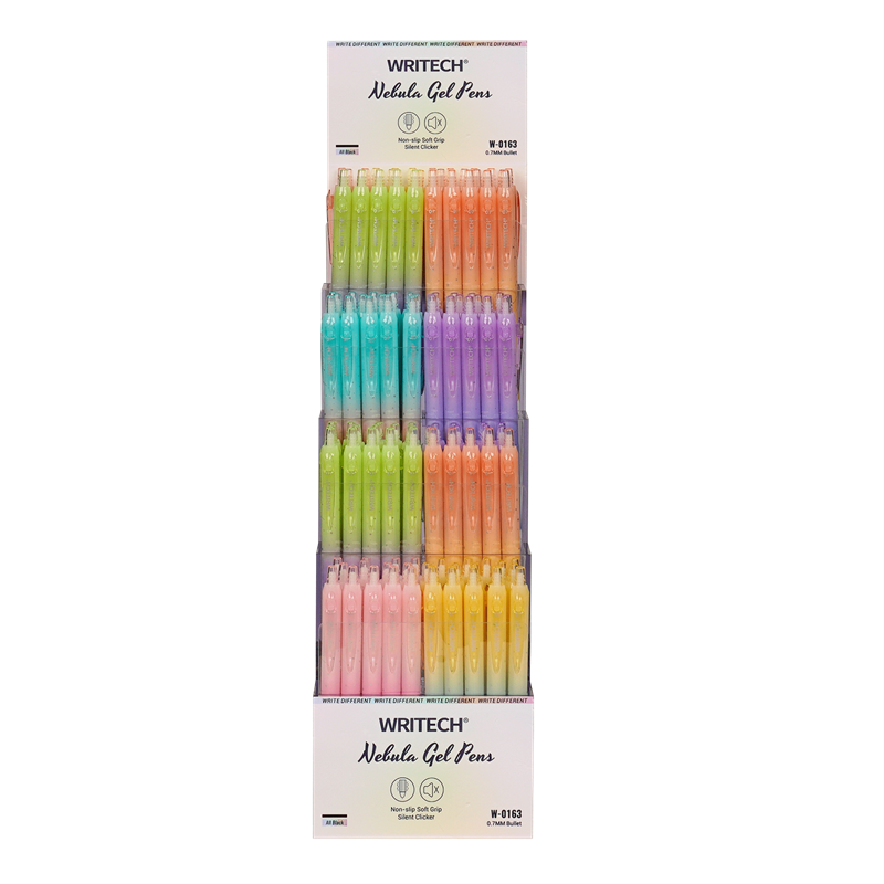 Tükenmez Kalemler WRITECH W-0163 SOFT GRIP NEBULA JEL KALEM NAR ÇİÇEĞİ KIRMIZI - 12'Lİ KUTU Satın Al
