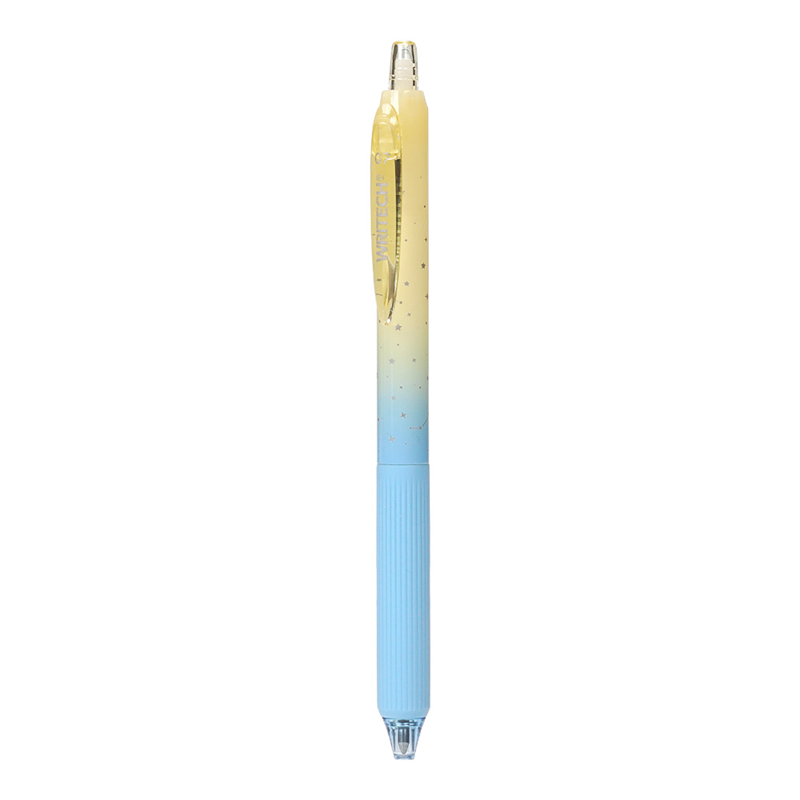 Tükenmez Kalemler WRITECH W-0163 SOFT GRIP NEBULA JEL KALEM SARI/MAVİ - 12'Lİ KUTU Satın Al