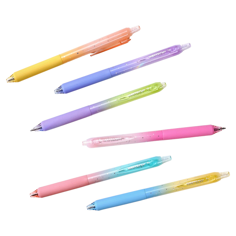 Tükenmez Kalemler WRITECH W-0163 SOFT GRIP NEBULA JEL KALEM - 96'LI STAND Satın Al
