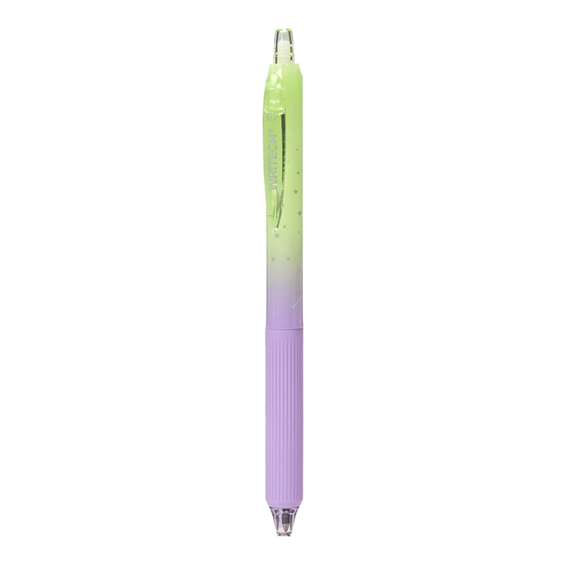 Tükenmez Kalemler WRITECH W-0163 SOFT GRIP NEBULA JEL KALEM YEŞİL/MOR - 12'Lİ KUTU Satın Al