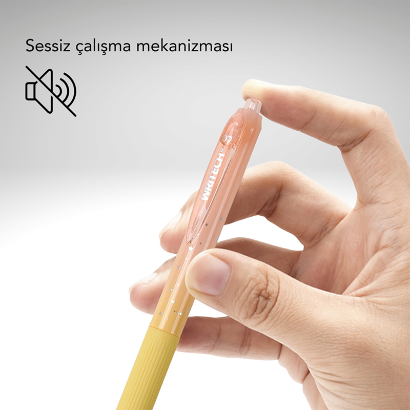 Tükenmez Kalemler WRITECH W-0163 SOFT GRIP NEBULA JEL KALEM NAR ÇİÇEĞİ KIRMIZI - 12'Lİ KUTU Satın Al