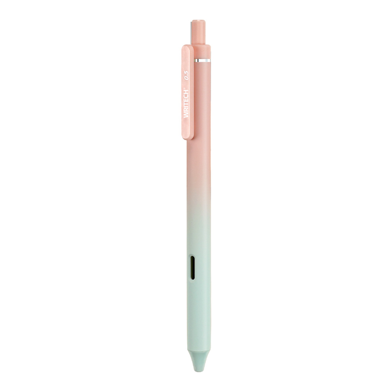 Tükenmez Kalemler WRITECH W-0171 AURORA PEMBE-YEŞİL GÖVDE MAVİ JEL KALEM - 12'Lİ KUTU Satın Al