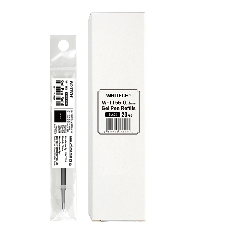 Tükenmez Kalemler WRITECH W-1156 JEL KALEM SİYAH REFILL 0,7MM (W0156-W0157-W0161-W0163-W0164-W0171) - 20'Lİ KUTU Satın Al