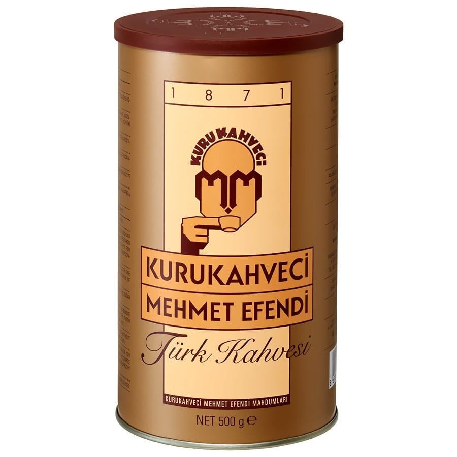 Türk Kahvesi Kurukahveci Mehmet Efendi Türk Kahvesi Teneke Kutu 500 Gr Satın Al