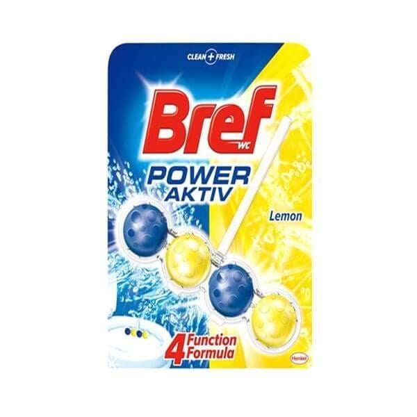 Tuvalet Temizleyiciler Bref Power Aktiv Wc Temizleyici Blok 50 Gr Limon Satın Al