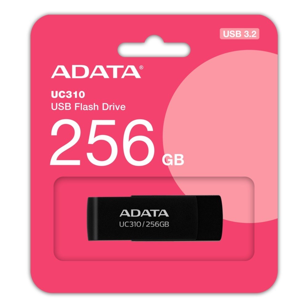 Usb Bellek Adata UC310-256GB 256GB USB3.2 Gen1 Black Flash Bellek Satın Al