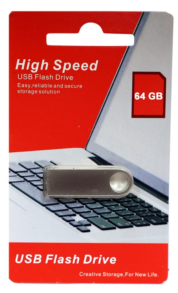 Usb Bellek Elba 64GB Metal 2.0 USB Flash Bellek Satın Al