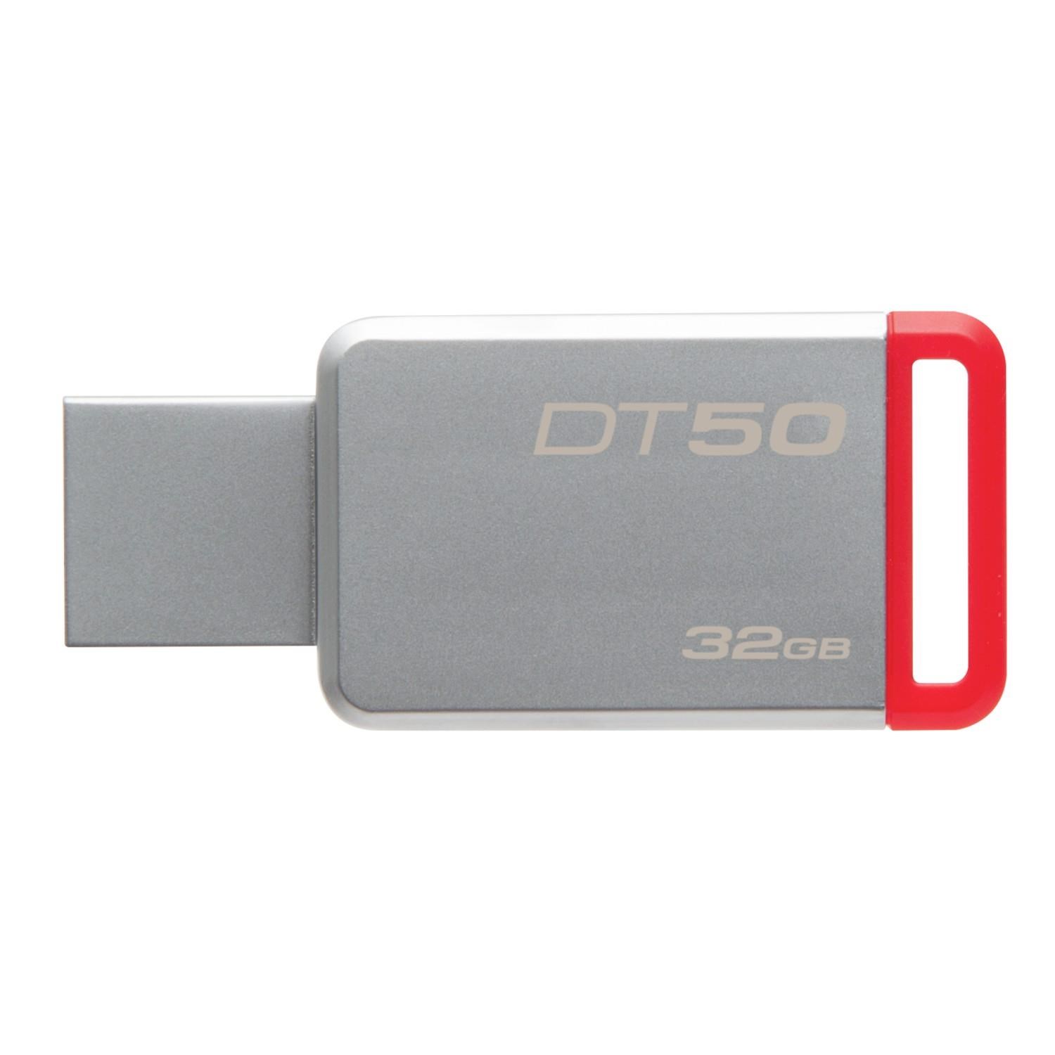 Usb Bellek Kingston Datatraveler50 32Gb Usb 3.0 Bellek  Dt50/32Gb Satın Al