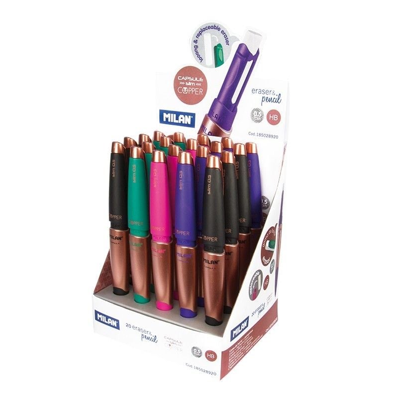 Versatil Uçlu Kalemler MILAN 185032920 CAPSULE COPPER VERSATİL KALEM 0,5MM - 20ADET Satın Al