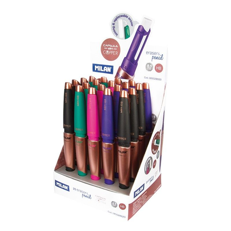 Versatil Uçlu Kalemler MILAN 185032920 CAPSULE COPPER VERSATİL KALEM 0,5MM - 20ADET Satın Al