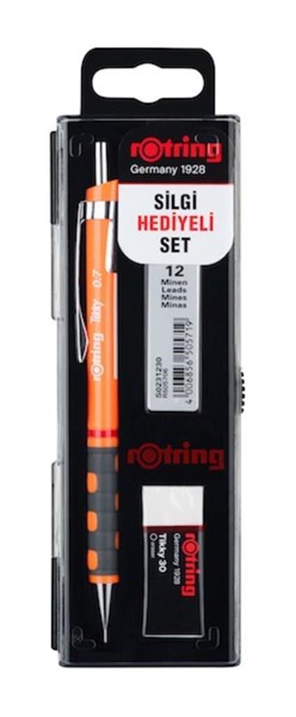 Versatil Uçlu Kalemler Rotring Versatil Uçlu Kalem Okul Seti 0.7 mm Neon Turuncu Satın Al