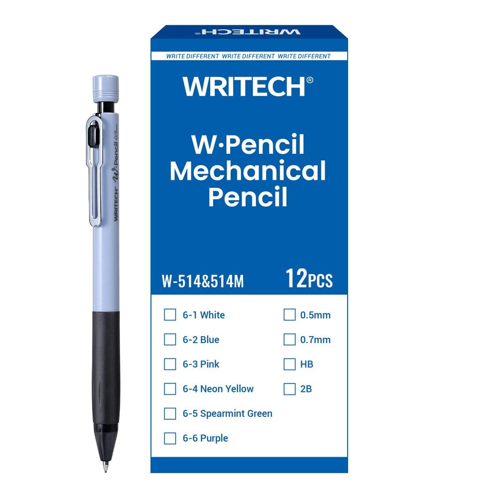 Versatil Uçlu Kalemler WRITECH W-514 0,7MM MAVİ GÖVDE VERSATİL KALEM - 12'Lİ KUTU Satın Al