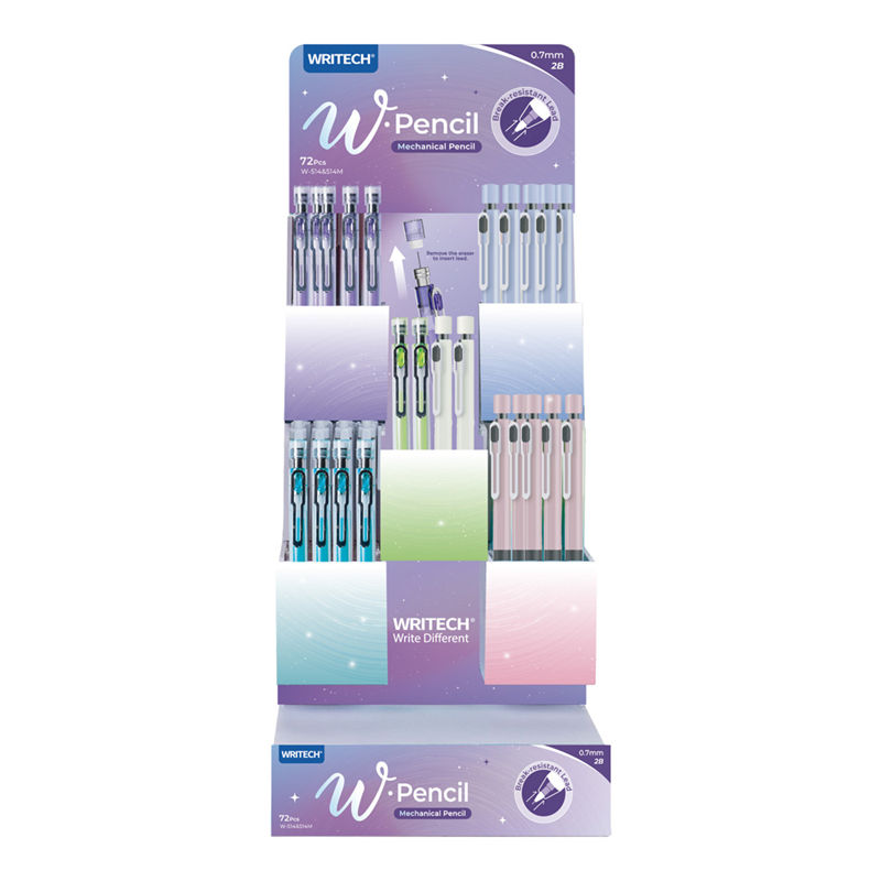Versatil Uçlu Kalemler WRITECH W-514 0,7MM VERSATİL KALEM - 72'Lİ DISPLAY Satın Al