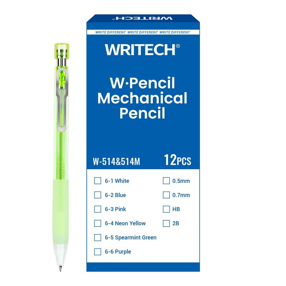 Versatil Uçlu Kalemler WRITECH W-514 0,7MM NEON SARI GÖVDE VERSATİL KALEM - 12'Lİ KUTU Satın Al