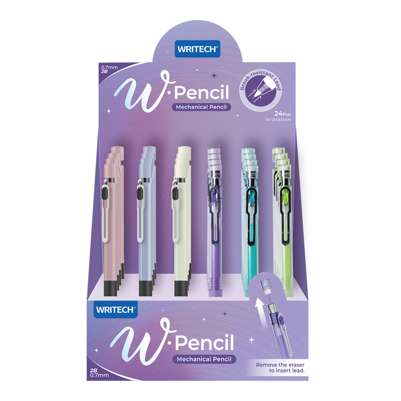 Versatil Uçlu Kalemler WRITECH W-514 0,7MM VERSATİL KALEM - 24'LÜ STAND Satın Al
