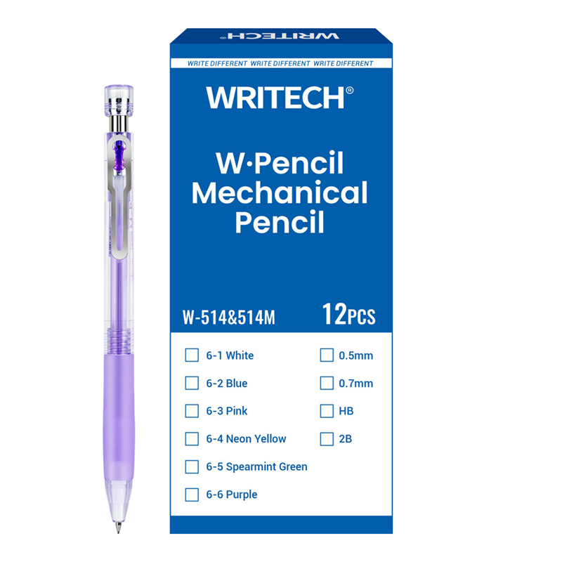 Versatil Uçlu Kalemler WRITECH W-514 0,7MMNEON MOR GÖVDE VERSATİL KALEM - 12'Lİ KUTU Satın Al