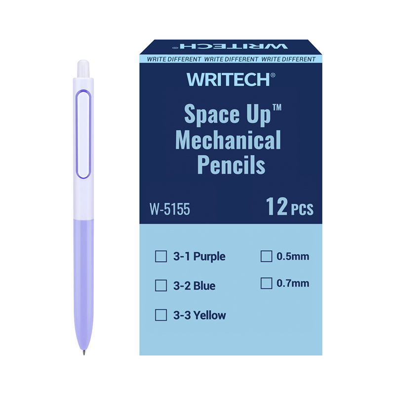 Versatil Uçlu Kalemler WRITECH W-5155 SPACE UP 0,7MM VERSATİL KALEM LİLA -12'Lİ KUTU Satın Al