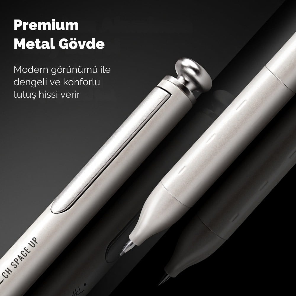 Versatil Uçlu Kalemler WRITECH W-5156 SPACE UP METAL 0,7MM MAVİ GÖVDE VERSATİL KALEM - 6'LI KUTU Satın Al