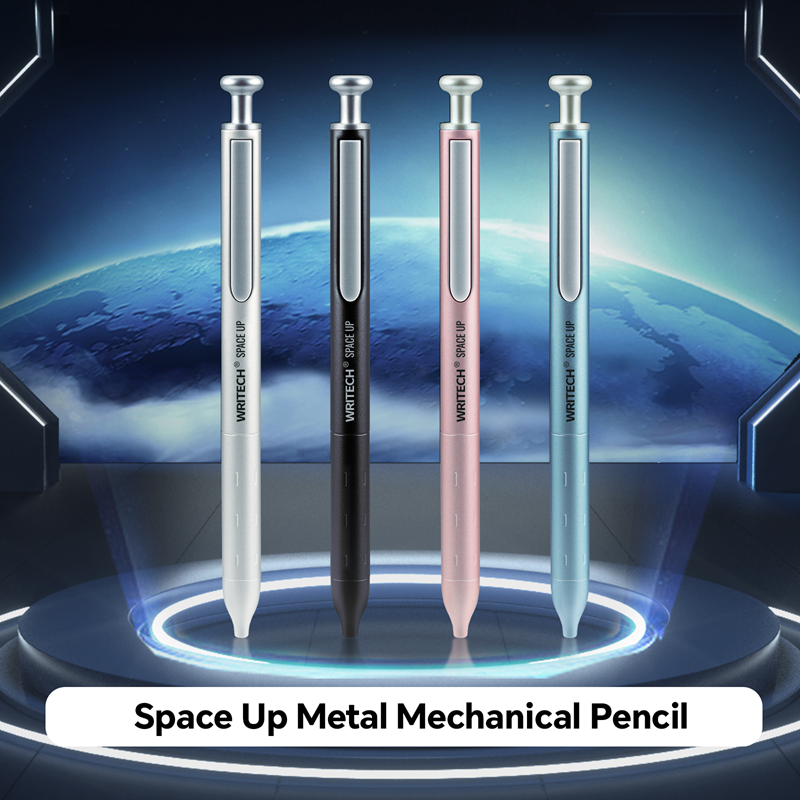 Versatil Uçlu Kalemler WRITECH W-5156 SPACE UP METAL 0,7MM SİYAH GÖVDE VERSATİL KALEM - 6'LI KUTU Satın Al