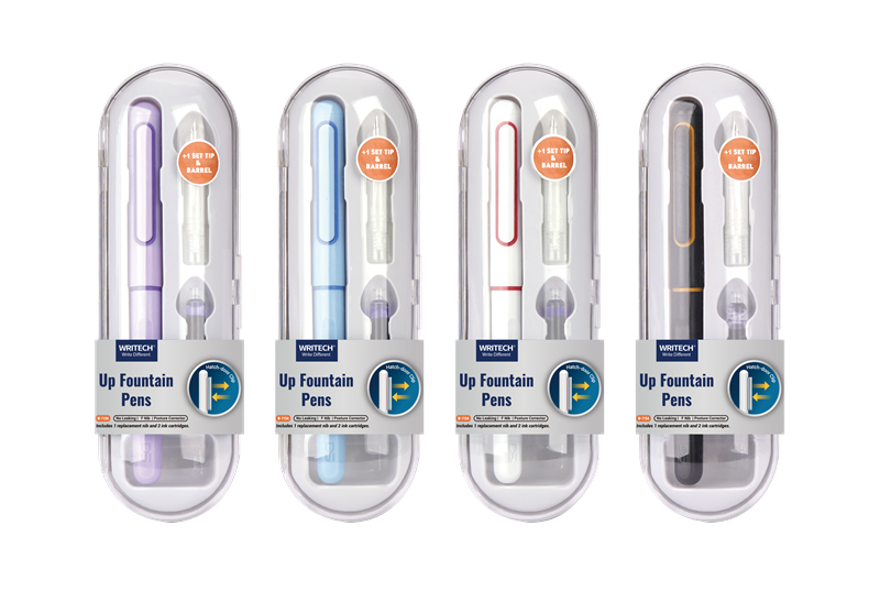 Versatil Uçlu Kalemler WRITECH W-5156A1 SPACE UP METAL 0,7MM MOR GÖVDE VERSATİL KALEM - 6'LI KUTU Satın Al