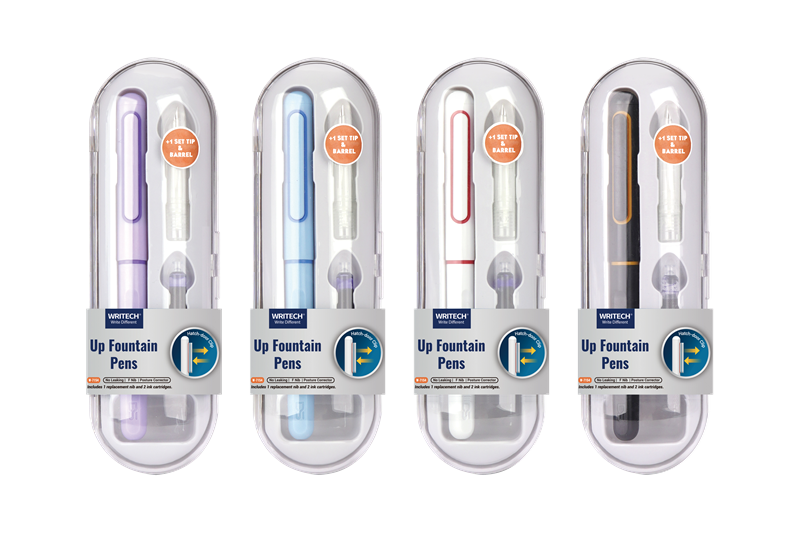 Versatil Uçlu Kalemler WRITECH W-5156A1 SPACE UP METAL 0,7MM MAVİ GÖVDE VERSATİL KALEM - 6'LI KUTU Satın Al