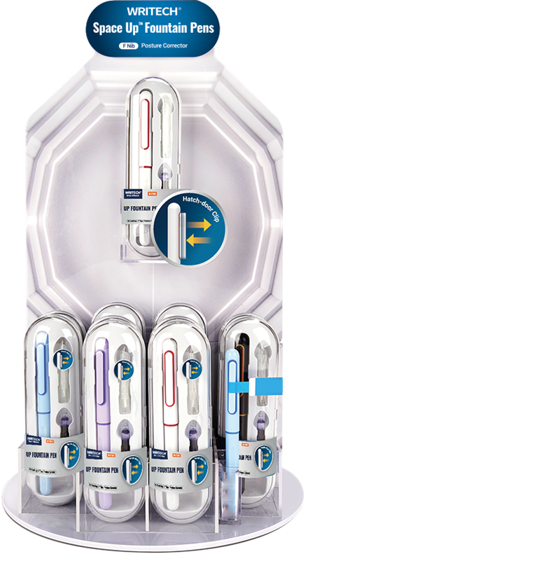 Versatil Uçlu Kalemler WRITECH W-5156A1 SPACE UP METAL 0,7MM MOR GÖVDE VERSATİL KALEM - 6'LI KUTU Satın Al