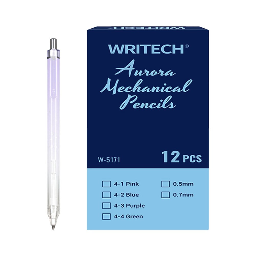 Versatil Uçlu Kalemler WRITECH W-5171 AURORA 0,7MM VERSATİL KALEM LİLA - 12'Lİ KUTU Satın Al