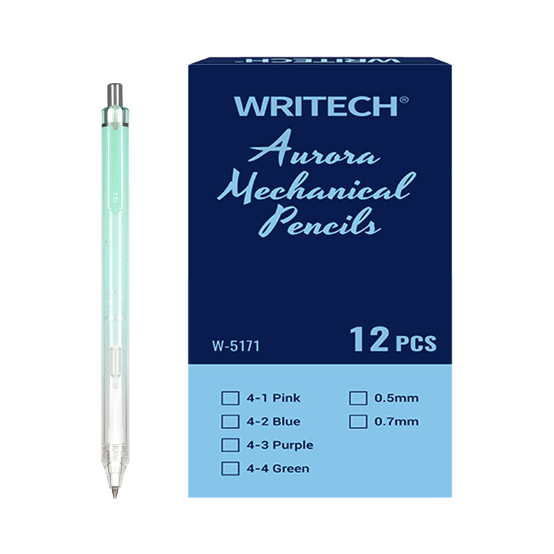 Versatil Uçlu Kalemler WRITECH W-5171 AURORA 0,7MM VERSATİL KALEM YEŞİL - 12'Lİ KUTU Satın Al