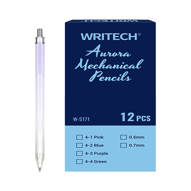 Versatil Uçlu Kalemler WRITECH W-5171 AURORA 0,7MM VERSATİL KALEM LİLA - 12'Lİ KUTU Satın Al