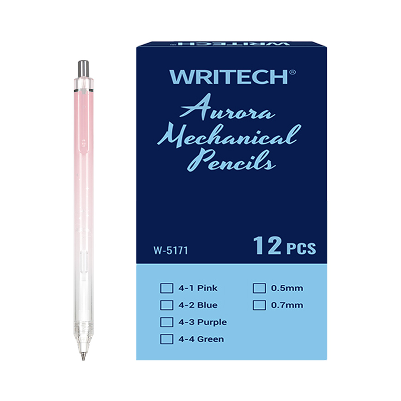 Versatil Uçlu Kalemler WRITECH W-5171 AURORA 0,7MM VERSATİL KALEM PEMBE - 12'Lİ KUTU Satın Al