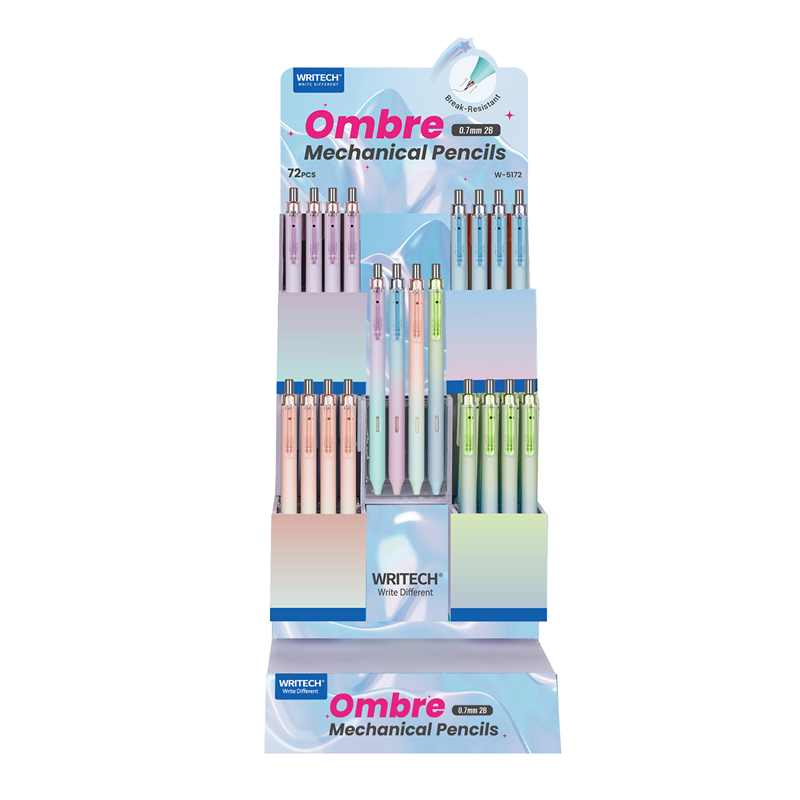 Versatil Uçlu Kalemler WRITECH W-5172 OMBRE 0,7MM VERSATİL KALEM - 72'Lİ DISPLAY Satın Al