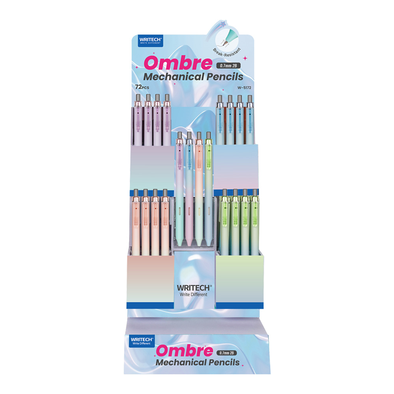 Versatil Uçlu Kalemler WRITECH W-5172 OMBRE 0,7MM VERSATİL KALEM - 72'Lİ DISPLAY Satın Al